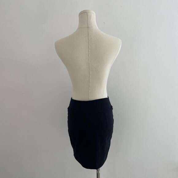 Black Mini Pencil Skirt - Picture 3 of 4